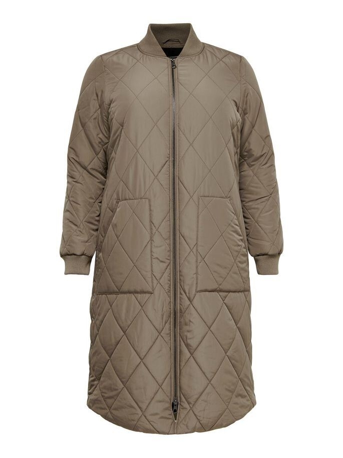 Carrot Long Quilted Jacket