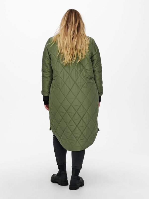 Carrot New LS Long Quilted