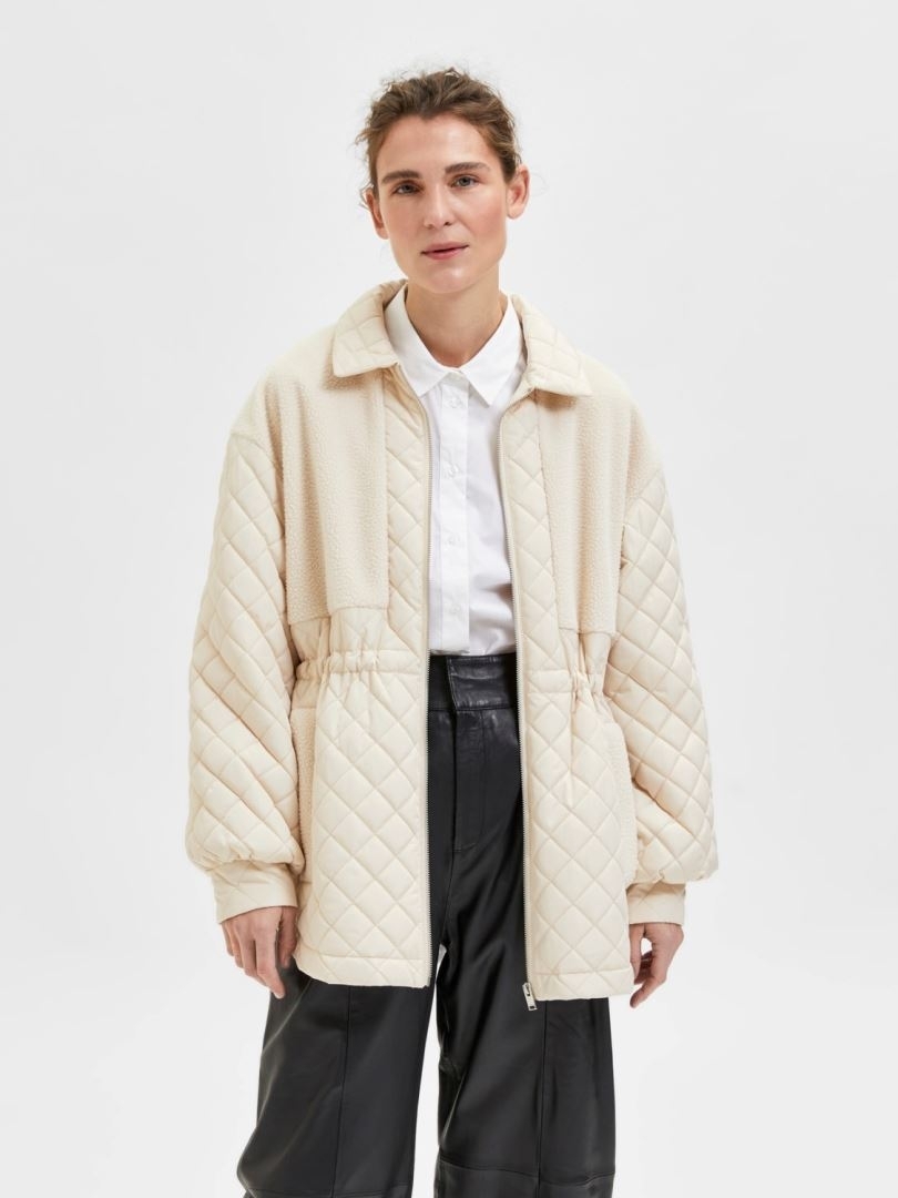 Norma Quilted Teddy Jacket
