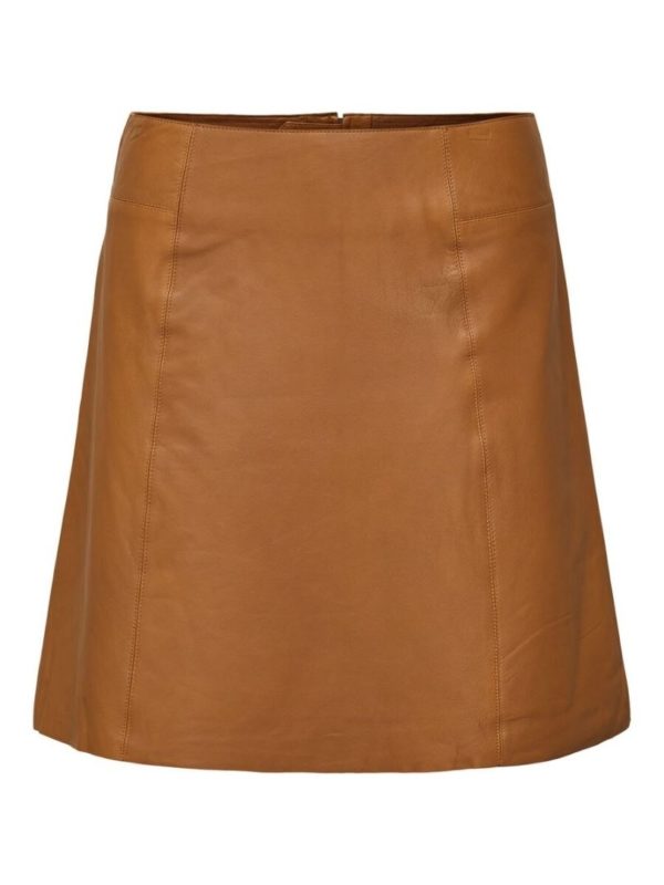 Ibi Leather Skirt