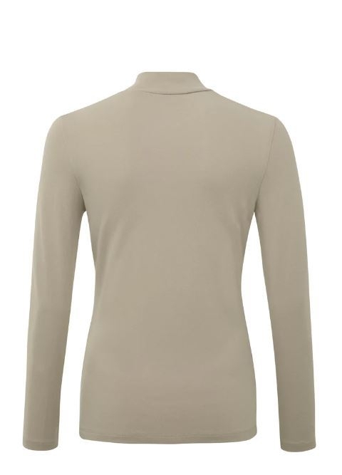 Turtleneck Top With Long Sleeves
