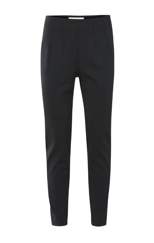 Scuba Legging With Side Pockets And Button