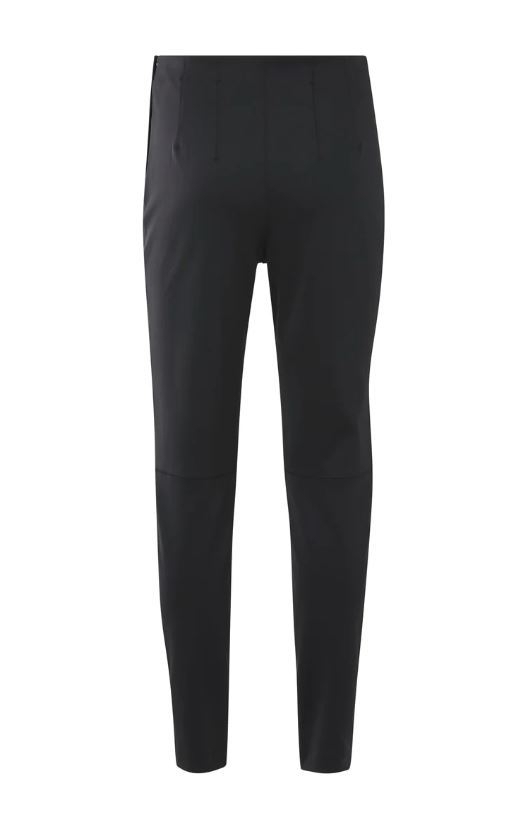 Scuba Legging With Side Pockets And Button