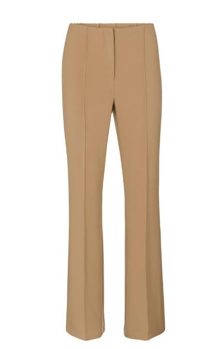 Woven flare trousers in a viscose blend