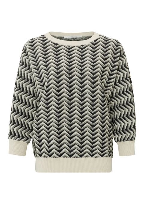 Jaquard knitted sweater