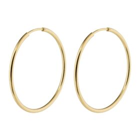 Sanne medium hoop earrings