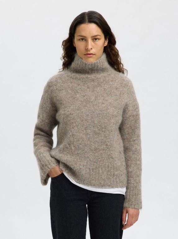 Gabriella LS Knit High Neck NOOS