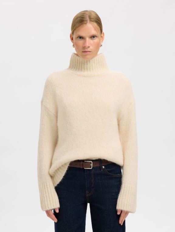 Gabriella LS Knit High Neck NOOS