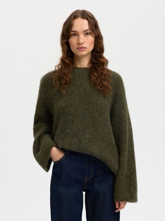 Gabriella LS Knit New O-Neck