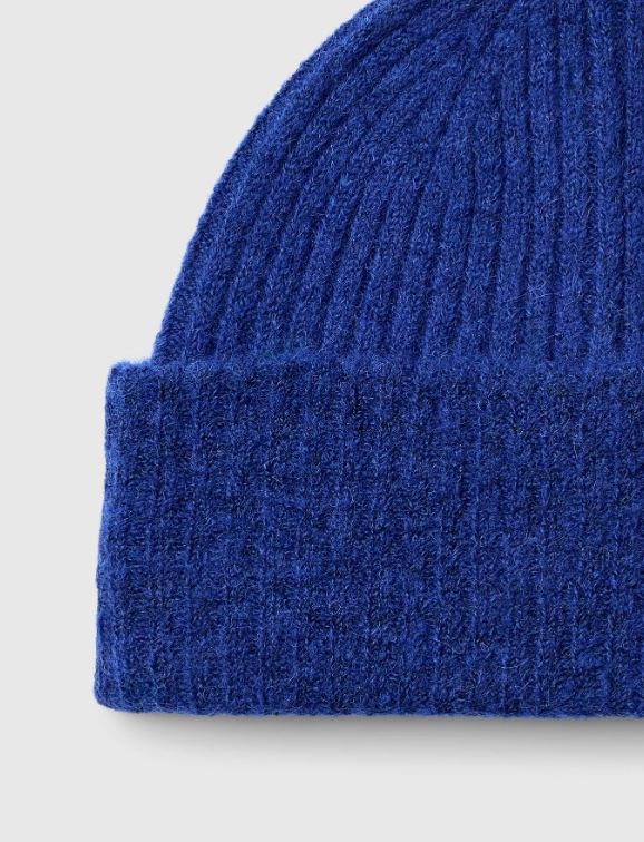 Lulu Wool Blend Knit Beanie