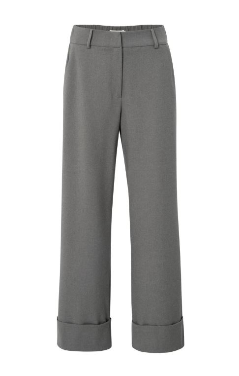 Soft Structed Trousers With Big Turn-Ups