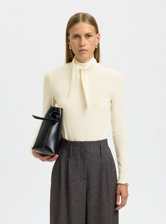 Lina Lano LS High Neck Top