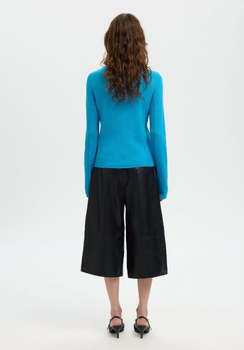 Thea ls knit zip cardigan