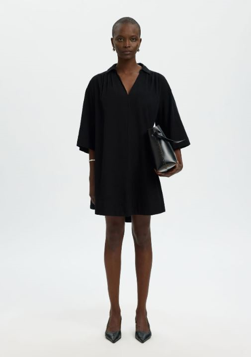 Luisa Talia Linen Blend Dress