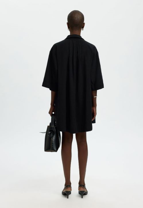 Luisa Talia Linen Blend Dress