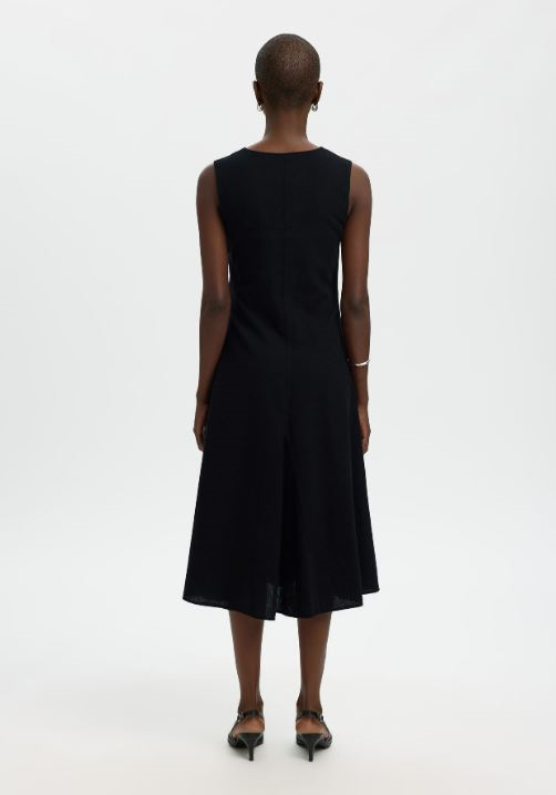 Luisa regular sl linen blend dress