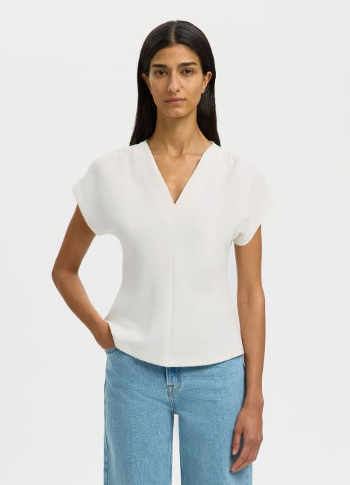 Tenny ss v-neck top
