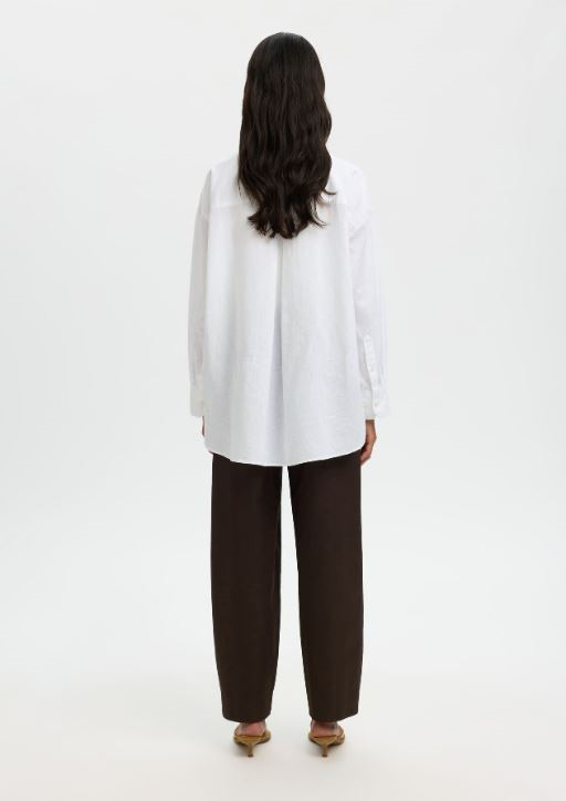 Cleo Oversize Linen Blend Shirt