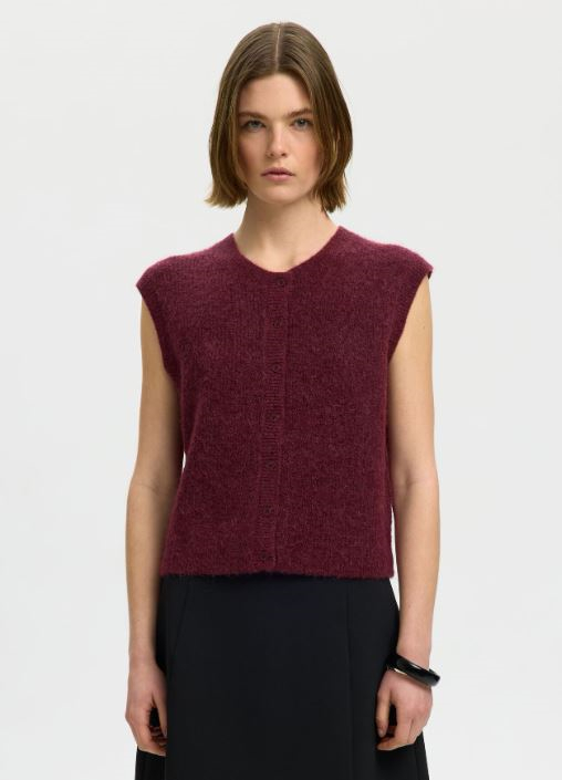 Lulu SL Button O-Neck Vest